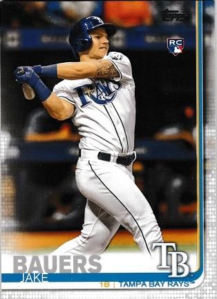 2019 Topps Series 1 Jake Bauers #311 Rookie — exact base card front